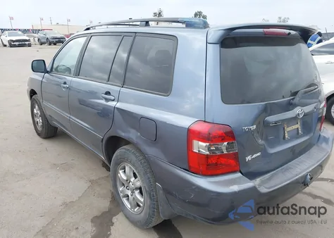2007 Toyota Highlander V6 из США, поврежденный, VIN JTEEP21A370209002